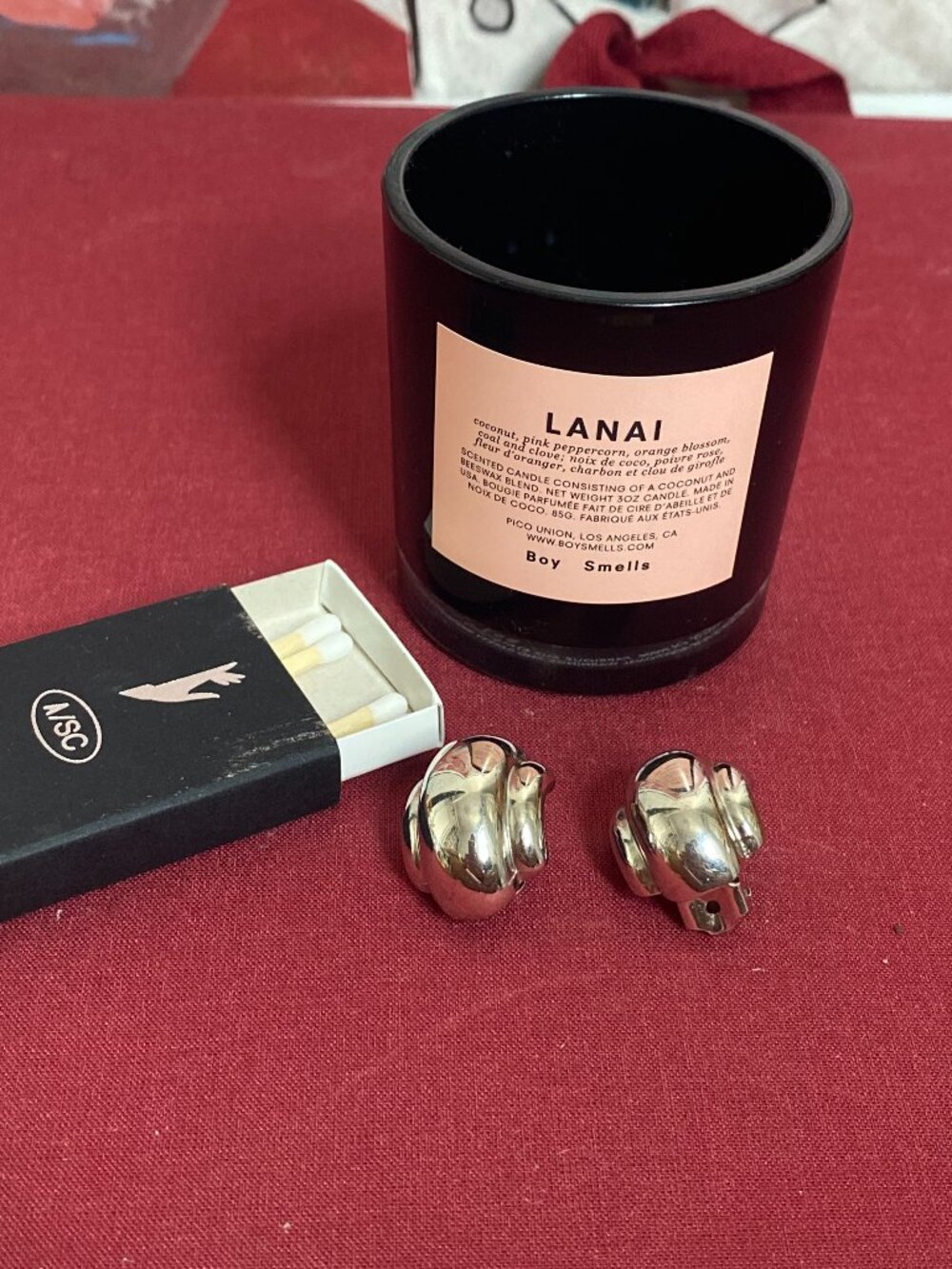 Vintage Art Deco Clip-On Earrings